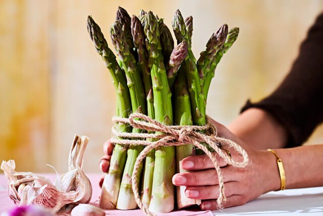 The onset of warmer days celebrates the arrival of the very best of the season’s produce; British asparagus