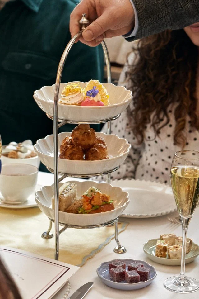 L’Amour du Thé French Restaurant Mayfair London Afternoon Tea Service British Classics