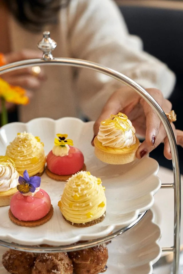 L’Amour du Thé French Restaurant Mayfair London Afternoon Tea Service British Classics