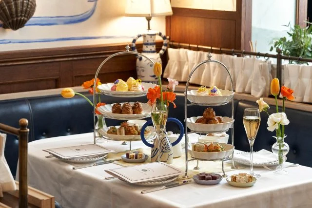 French Restaurant Mayfair London Afternoon Tea Service British Classics